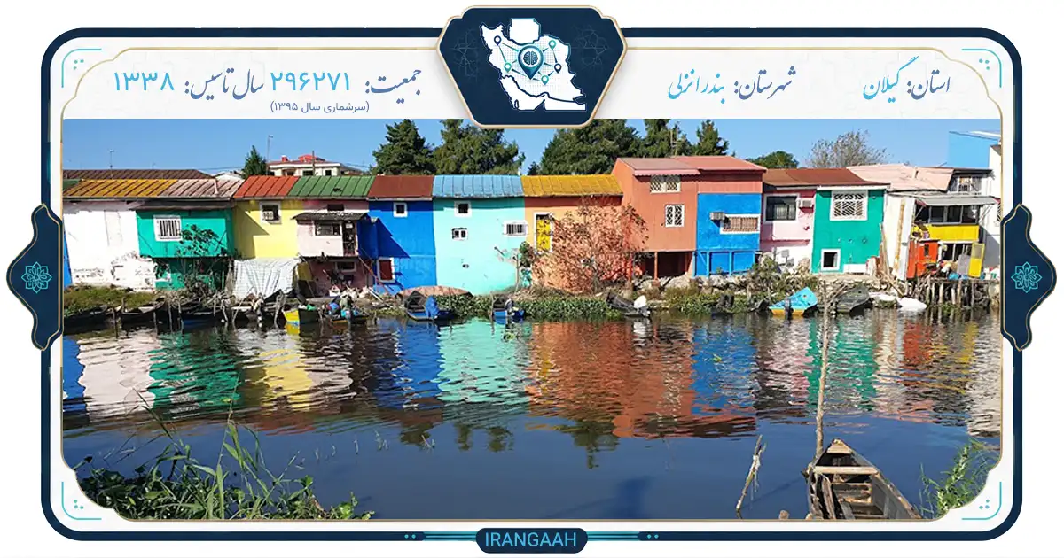 بندر انزلی؛ نگین بارانی شمال ایران