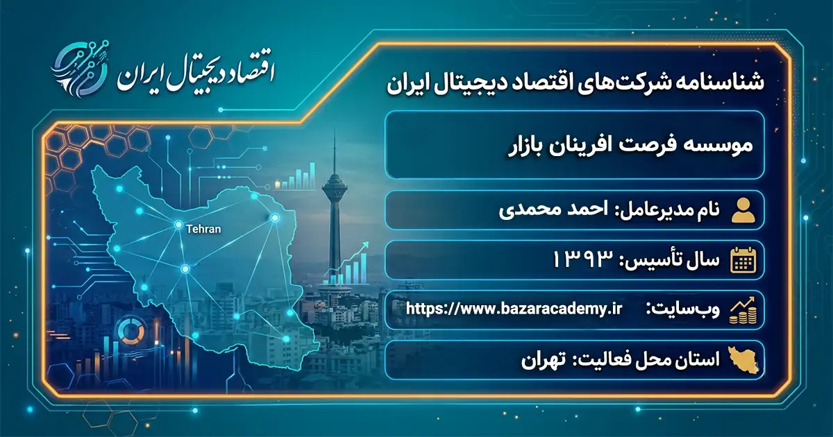 موسسه فرصت افرینان بازار