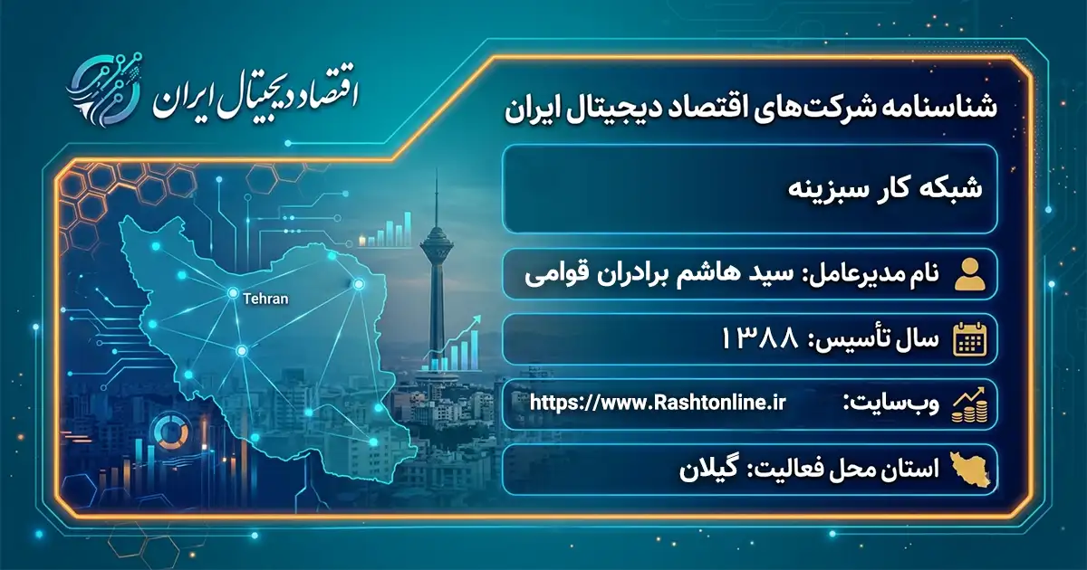 شبکه کار سبزینه