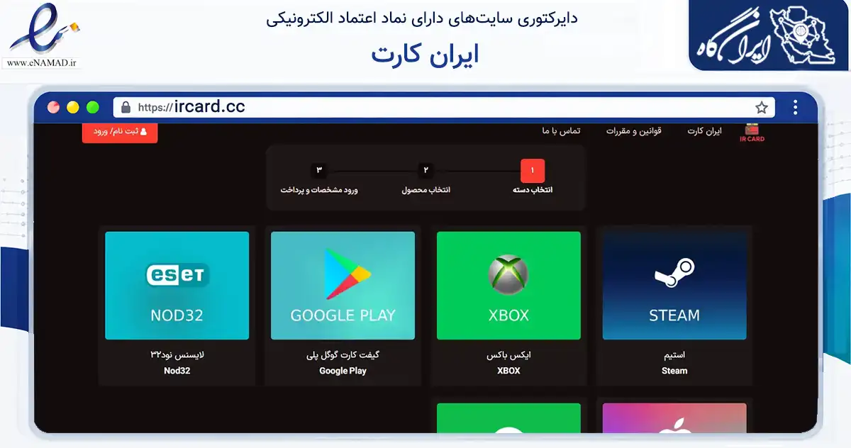 صفحه اصلی سایت ایران کارت به نشانی ircard.cc که در زمینه مالی، سرمایه‌گذاری و بیمه با مرکزیت ارومیه فعالیت دارد.